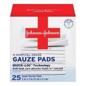  Johnson & Johnson Hospital Grade Sterile Gauze Pads Small 