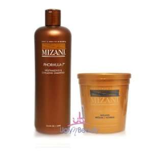  Mizani SET (w/Lip Gloss) Phormula 7 Neutralizing Shampoo 