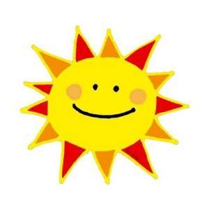  Smiley sun Stickers Arts, Crafts & Sewing