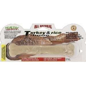    Healthy Edibles Dog Bone, Giant Turkey & Rice