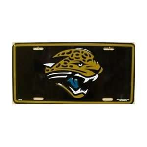   Jaguars NFL Football License Plate   0901M