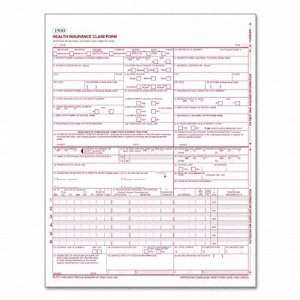   Form 1500 Claim, 8 1/2 x 11, 500/Pack, Loose Forms