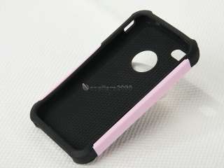   Case Cover Soft Gel Skin For iPhone 4 4S 4G Screen Protector  