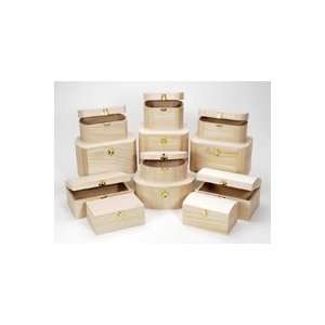 Wood Hinge Boxes Purse X6 Styles 
