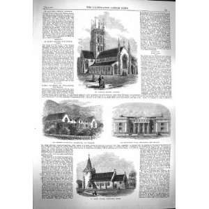  1864 Church Clapham Courthouse Wellington Zealand