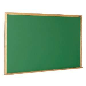  1600 Series Chalkboard with Wood Frame