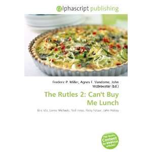  The Rutles 2 Cant Buy Me Lunch (9786133714762) Books
