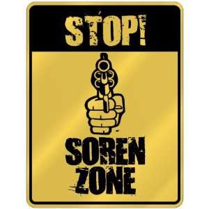  New  Stop  Soren Zone  Parking Sign Name