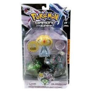 Pokemon Diamond and Pearl Series 5   Uxie, Glameow, Wormadam [Plant 