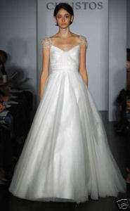 Tulle A line Wedding Dress Julianna mdl# Christos  