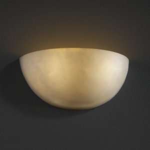  CLD 1300   Justice Design   Two Light Small Quarter Sphere 