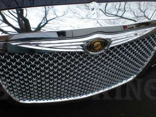 Chrysler 300C Chrome Grille grill Mustache cover 05 10  