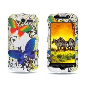  HTC MyTouch 4G HD Emerald Pearl White Rainbow Butterfly Flower 