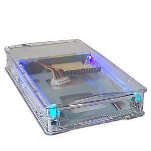   Inch FireWire External IDE Hard Drive Enclosure (Clear) Electronics