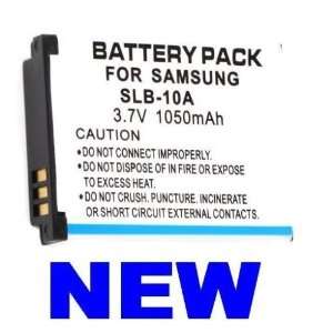  New Battery SLB 10A For Samsung L100 L110 L200 L210 