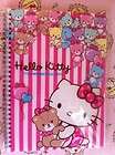 Sanrio Hello Kitty Tiny Chum Stationery Spiral Notebook Handbook (80 