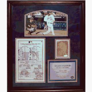  Cliff Floyd Game Used Dirt Collage