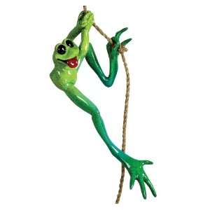   Dangler Frog Climbing Rope, 11 1/2 Tall, Multi Colored