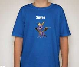  Kids Spyro Skylander t shirt Clothing