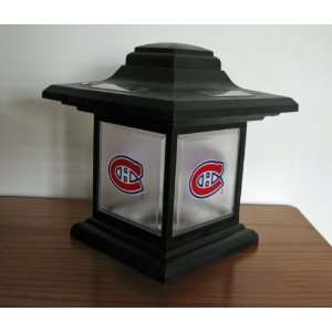   Montreal Canadiens Outdoor Solar Table Light Lamp