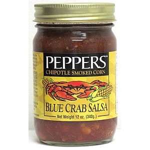 Peppers Blue Crab Salsa with Chipotle & Smoked Corn