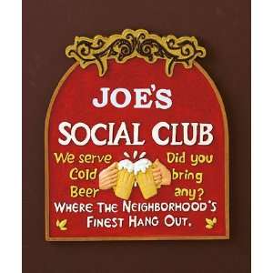  Personalized Man Cave Social Club Signs