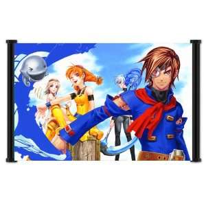  Skies of Arcadia Game Fabric Wall Scroll Poster (25x16 