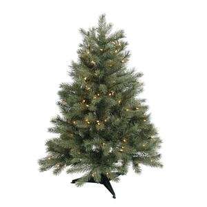 42 Blue Albany Spruce Christmas Tree w/ 257T 135 Led WmWht Lights 30 