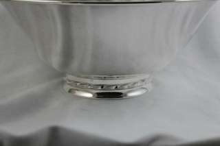 Towle Silver Flutes Sterling Silver Bowl 9w  