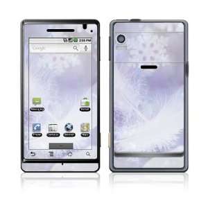  Motorola Droid Skin Decal Sticker   Crystal Feathers 