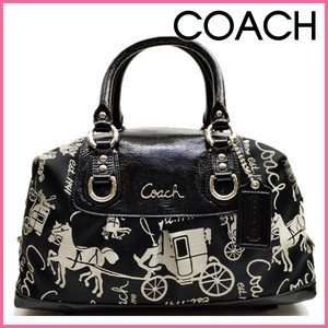  COACH ASHLEY BLACK LEATHER SATCHEL Style f15540 NEW WITH 