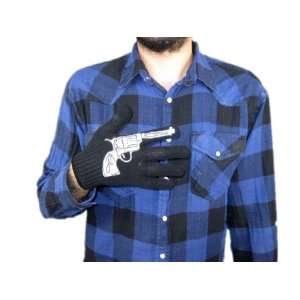  Six Shooter Gun Gloves Gothic Toys & Games