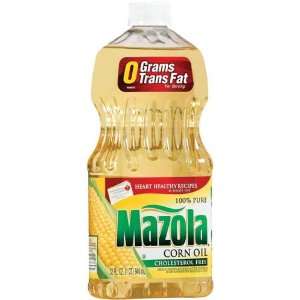 Mazola Corn Oil 100% Pure   12 Pack  Grocery & Gourmet 