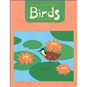  Coloring Book Susan Stoockdales Birds Arts, Crafts 