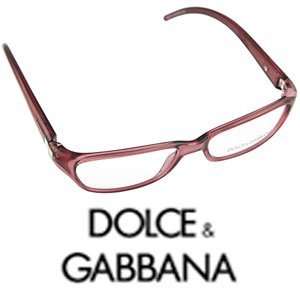   GABBANA 659 Eyeglasses Frames Translucent Red