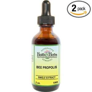 Alternative Health & Herbs Remedies Bee Propolis, 1 Ounce Bottle (Pack 