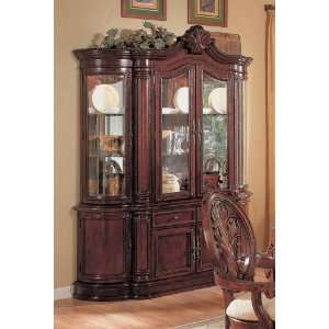  Coaster Tabitha Traditional China Cabinet in Cherry Finish 