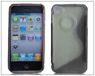 10 colorful Soft TPU Bumper Clear Hard case cover f Iphone 4 4G 4S 