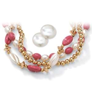 Sim. Pearl Jewelry Set Jewelry