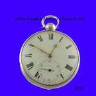 Rare Silver Fusee Maidstone Massey 5 Pocket Watch 1820 items in 