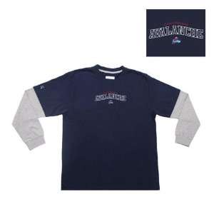  Colorado Avalanche Nhl Danger Youth Tee (Navy) (Large 
