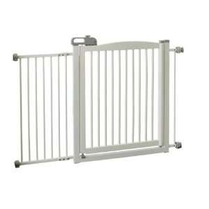  One Touch Pet Gate 150 White 35   61 x 2 x 34.6