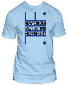 NEW ORDER fact 50 Soft Fit T SHIRT joy division S M L XL http//www 