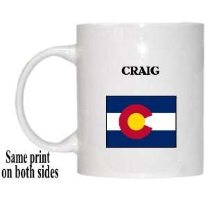  US State Flag   CRAIG, Colorado (CO) Mug 