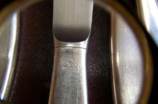 Set/8 WMF Laurel Dinner Knives, Cromargan Stainless, Curved Handle 