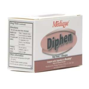  Medique Diphen Commissary Packs 24 Pkts Of 1 Tablet 