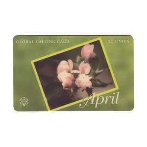   Card 20u April Apple Blossum (AZA CommNET) SPECIMEN 