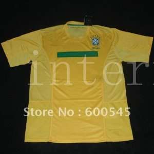 only shirt brazil 2011 2012 jersey home yellow soccer jerseys football 