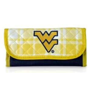  West Virginia Mountaineers Womens/Girls Quilted Wallet 