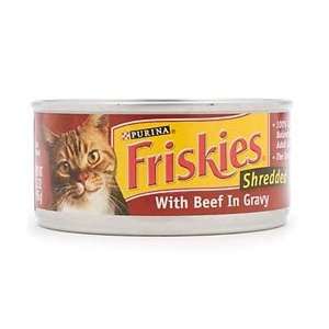  Friskies Shredded with Beef in Gravy Canned Cat Food (24/5 